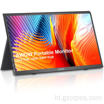 15.6 inch monitor portabel FHD 1080P IPS